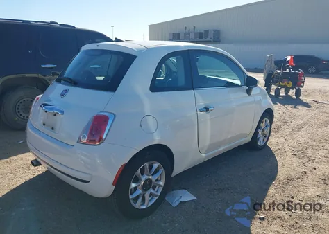 2017 Fiat 500 Pop from USA, damaged, VIN 3C3CFFKR1HT586513